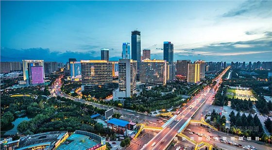 西安高新區(qū)景觀(guān)亮化工程-信達(dá)電通