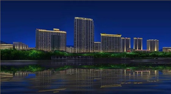 三亞河東沿線建筑