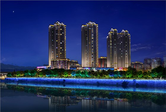 韶關(guān)三江六岸夜景照明