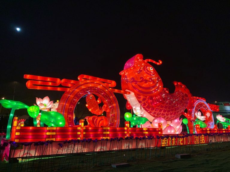 玉壺光轉(zhuǎn)，一夜魚(yú)龍舞