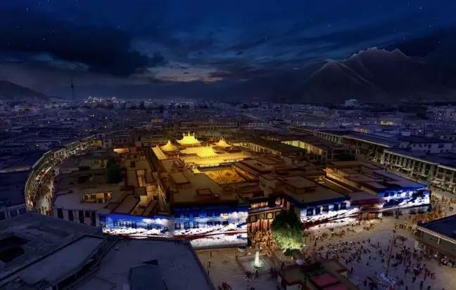 信達電通&mdash;西藏拉薩大昭寺亮化