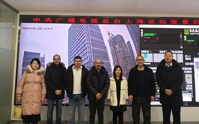 卡塔爾王室一行來訪上海國際傳媒港項目部