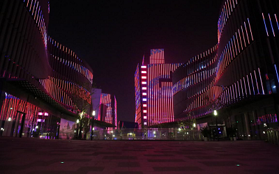 元旦燈光盛宴，告別2020，迎接2021