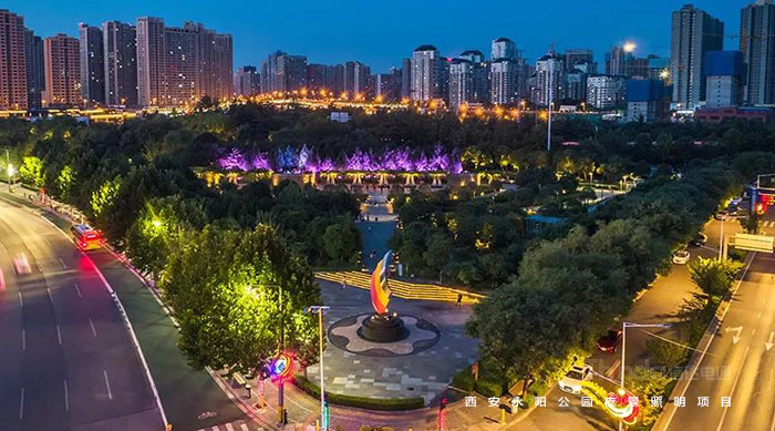 園林亮化工程中樹木的亮化如何做