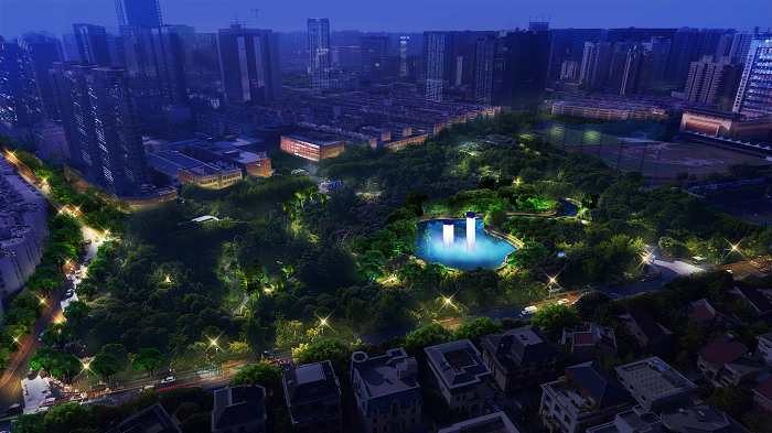 新紀(jì)元公園照明設(shè)計(jì)